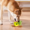 thumbnail image 6 of Acorn Shape Dog Toy Ball Pet Treat Food Dispenser Ball Dogs Cats Puzzle Toy Game Interactive Toy Slow Eat  Interactive Ball (Red), 6 of 7