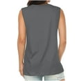 thumbnail image 4 of Hvyesh Tank Top for Women Sleeveless Comfortable Breathable Round-Neck Vest Camisole Top,Women Tshirts Under $10, 4 of 8