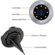 thumbnail image 4 of Foco solar empotrable para exteriores, paquete de 8, 8 LED, resistente al agua, IP65, para jardín, patio, césped y camino (blanco cálido), 4 of 5