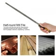 thumbnail image 1 of Escofina De Lima De Acero De Molino Redondo De 12 Pulgadas Ideal Para Proyectos De Metal Herramienta De Acero Al Carbono T12 Uso Ergonómico, 1 of 7