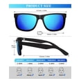 thumbnail image 4 of Gafas de Sol Polarizadas KALIYADI Protección UV400 3-pack Negro, 4 of 7