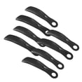 thumbnail image 5 of 8pcs Plastic Shoe Horn Portable Shoe Spoon Shoehorn Lifter BlackBlack, 5 of 8