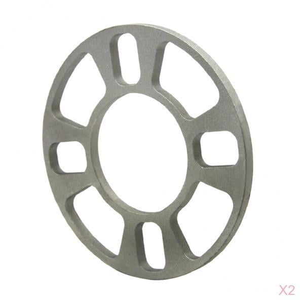 Adaptador Espaciador De Rueda De Coche 2 Uds 4 Orificios Rueda De 8 Mm para cuatro Orejetas 4x101,6 4x108 4x112 Zulema Espaciador rueda buje 4 agujeros 8mm
