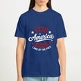thumbnail image 5 of Patriotic America 1776-2026 Land of the Free T-Shirt , 250 Year Independence Day T-Shirt, OdeJous T-Shirt Dark Blue, 3XL, 5 of 5