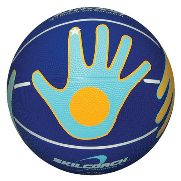 Baden Skilcoach Training Learner Basketball - Coaching Ball, Blue