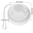 White Noise Sleep Relax Sound Spa Baby Easy Sleep Relaxation Soothing
