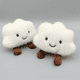thumbnail image 4 of Muñeco de peluche creativo, lindo muñeco de nube, colgante, ropa, bolsa, accesorios, máquina de muñecas, pequeño regalo, 4 of 4