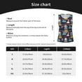 thumbnail image 5 of Gukieu Gnome With Mushroom Print Women's Quick-drying Fitness Vest, Round Neck Sleeveless Fitness T-shirt, Suitable for Yoga, Sports-Medium, 5 of 7