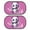 Panda Music Note, variant on Yuyamidu Pig Car Window Shades Adorable Back Window Sun Shades for SUV, Trucks, Sedans 2 Pcs Pink Car Side Window Shade Blocker UV Rays Protection