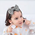 thumbnail image 4 of JM 7 Uds. Diademas para bebé niña, diadema para el pelo, cinta para el pelo con lazo, accesorios para diademas, turbante para niño JM JM, 4 of 5