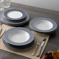 thumbnail image 4 of Noritake Infinity Blue 12-Piece Dinnerware Set, Service for 4, 4 of 7