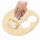 thumbnail image 2 of 3-piece Set Of Fondant Dough Roller Knife, Cookie Cutter Round Cutter, Square Cookie Remover, 2 of 2