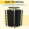 thumbnail image 4 of Bifanuo Outdoor Trash Can with Lid, Waterproof Resin Garbage Can with Tiered Lid, Outside Trash Bin for Patio, Kitchen, Backyard or Deck, 4 of 9