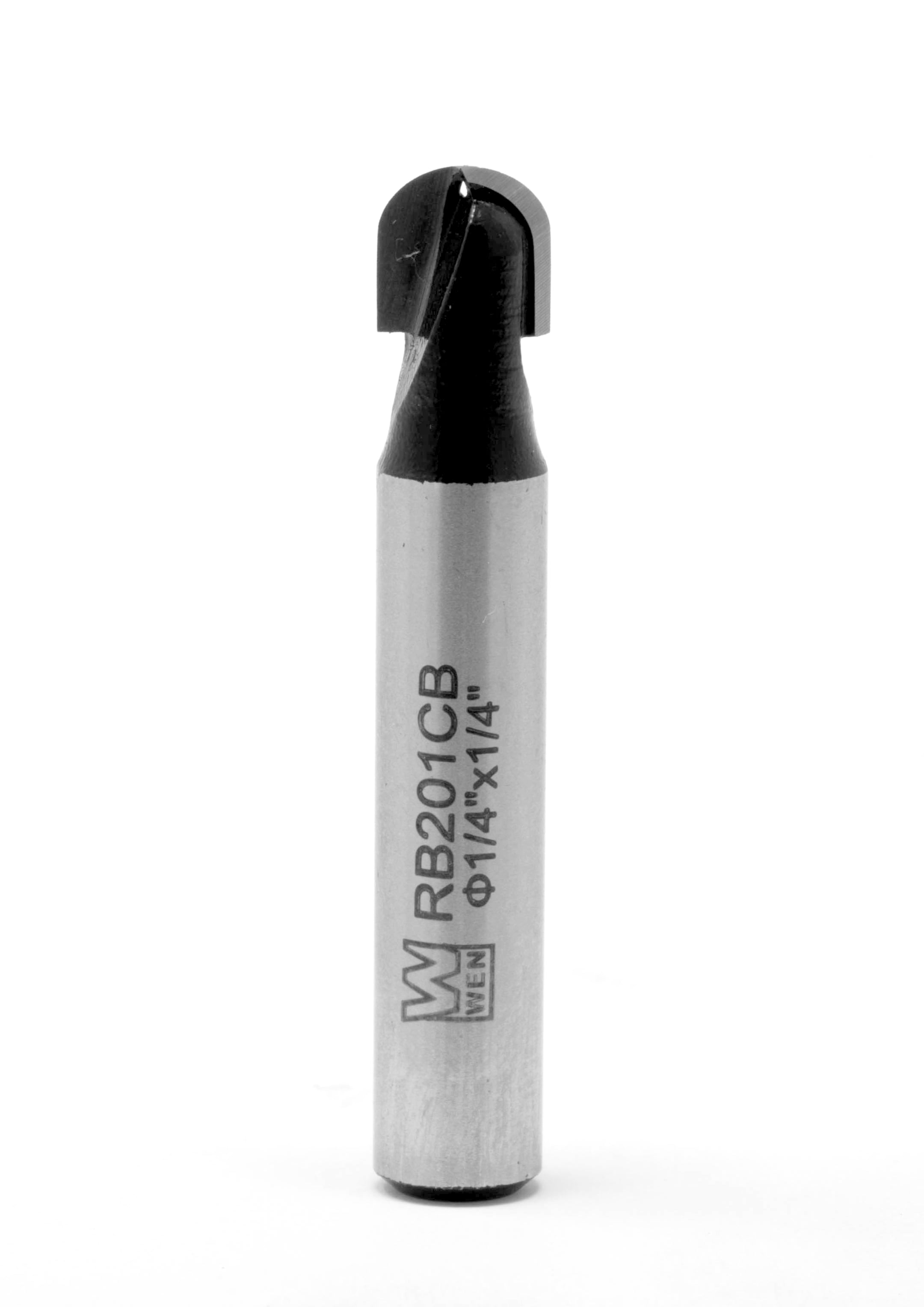 WEN 1/4 in. Core Box Carbide-Tipped Router Bit with 1/4 in. Shank
