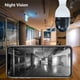 thumbnail image 5 of Electrónica, Hogar inteligente, Cámara, Cámara con bombilla E27, Sistema de seguridad 1080P, Cámaras de vigilancia inalámbricas de 360 grados para el hogar con wifi 5G, Detección de movimiento intelig, 5 of 9