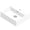 Matte White, variant on Ws Bath Collections Quattro 40.01 BM Quattro 16-7/8" Rectangular Ceramic Vessel Or Wall