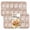 Champagne Gold, variant on HONGBAKE Nonstick Madeleine Pan for Baking, 2 Pack 12-Cavity Shell Shape Madeleine Cooking Pan, Heavy Duty Carbon Steel Madeleine Baking Pan, Champagne Gold