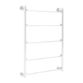 thumbnail image 1 of Lipstore Ribbon Organizer Wall 5 Tiers Scarf Rack for Sewing Craft Room Retail Stores White, 1 of 8
