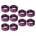 thumbnail image 4 of 10 Uds. De anillos de aluminio para patas de Paloma, accesorios de aplicación reutilizables, duraderos Violeta Zulema Bandas de pierna de paloma, 4 of 6