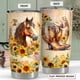 thumbnail image 2 of SANDJEST Vaso Térmico para Caballo de Acero Inoxidable 20oz, 2 of 7