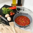thumbnail image 7 of Serenk Excellence Nonstick Frying Pan With Lid Covered One Granite Egg Wonder, 7 of 7