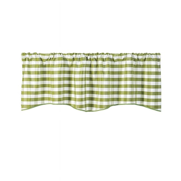 Lattice Half Curtain,Decoration Small Curtain，Short Curtain，Great for Kitchen,Dinning,Cafe,Bedroom,Living Room and Glass Door，1 Pane, 51 x 18 Inch
