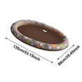 thumbnail image 3 of Outdor Inflatable Float Floating Bed Floatie Mat | Swimming Pool Bed Float For Lake Use Inflatable Float Summer Pool, 3 of 5