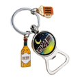 thumbnail image 2 of Abridor de botellas llavero de cristal festival de cerveza abridor de botellas portátil llavero accesorios abridor de cerveza, 2 of 6