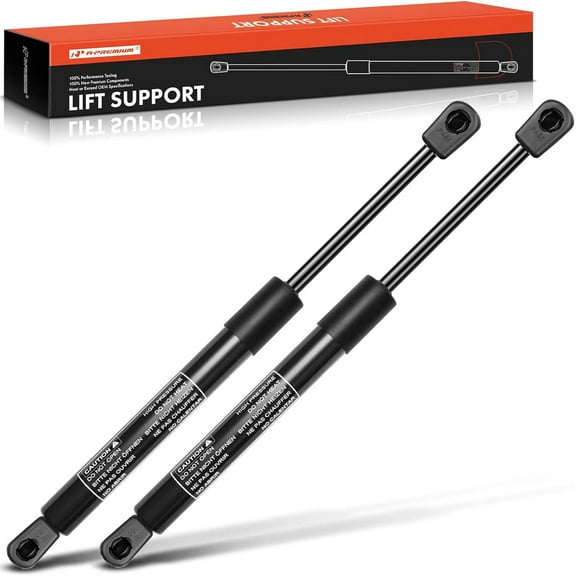 A-Premium Tailgate Rear Trunk Lift Supports Shock Struts Springs Replacement for Chevrolet Camaro 1987-1992 Pontiac Firebird 1991-1992 Convertible only 2-PC Set