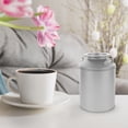 thumbnail image 4 of RUNROTOO Vintage Tea Coffee Sugar Canisters for Daily Use Silver 1Pcs, 4 of 8