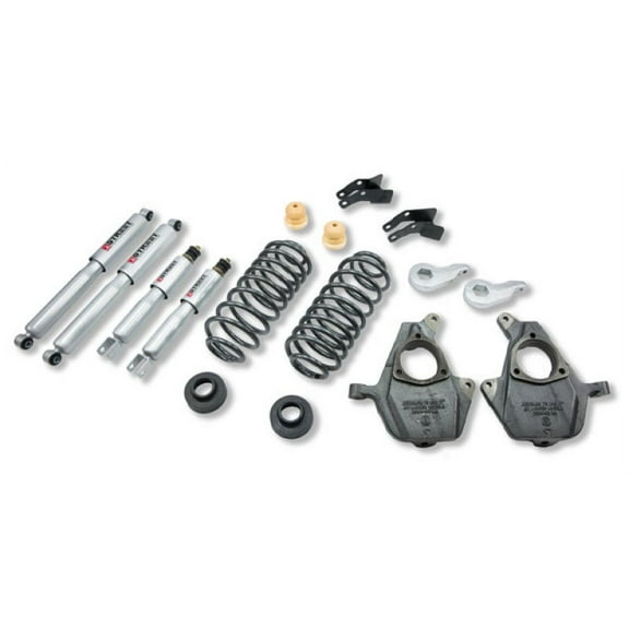 BELLTECH (KW AUTOMOTIVE) 781SP WITH SP SHOCKS LOWERING KIT Fits select: 2002 CHEVROLET AVALANCHE K1500, 2003-2004 CHEVROLET AVALANCHE C1500