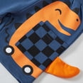 thumbnail image 6 of BOOMNY Baby Boys Shorts Elastic Waist Shorts for Kids Cartoon Dinosaur Graphic Childrens Summer Shorts With Pocket, 6 of 6