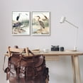 thumbnail image 2 of Stupell Industries Elegant Heron Birds Foraging River Edge Scene Graphic Art White Framed Art Print Wall Art, Set of 2, Design by Piddix, 2 of 5