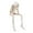 A, variant on sunsanly Skeleton Figurine Realistic Non-See Non-Speak Non-Hear Statues Spooky Skeleton Collectible Ornaments for Halloween Haunted House