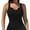 #0483-Black, variant on Ailaofu Ribbed Tank Tops for Women Seamless Soft Sleeveless U Neck Camisole Stretch Undershirts