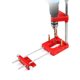 thumbnail image 4 of Herramienta localizadora de taladros para carpintería, posicionador de perforación, localizador de punzones para muebles de bricolaje, herramientas manuales de posición, Rojo, 4 of 10