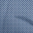 thumbnail image 1 of oneOone Viscose Chiffon Medium Blue Fabric Asian Block Craft Projects Decor Fabric Printed By The Yard 42 Inch Wide, 1 of 5