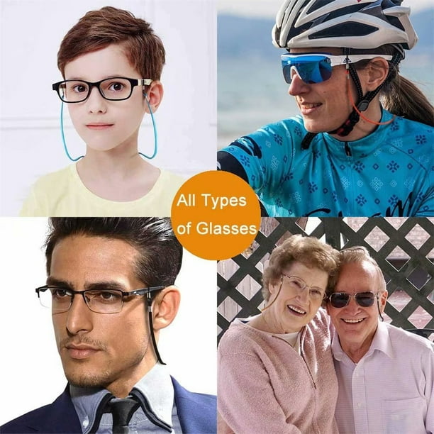 8× Adjustable Sunglasses Glasses Strap Men Women Sport Eyewear