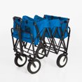 thumbnail image 2 of Mac Sports Xtender 52" Extra Long Collapsible Utility Wagon Cart, Blue, 2 of 5