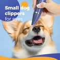 thumbnail image 3 of Oneisall 4 In 1 Dog Paw Trimmer for Small Dogs, N12 Low Noise 2 Speed Dog Grooming Kit Includes 3 Trimmer Heads & 1 Nail Grinder Head, Cordless Dog Clippers for Grooming & Dog Nail Grinder - Navy, 3 of 10