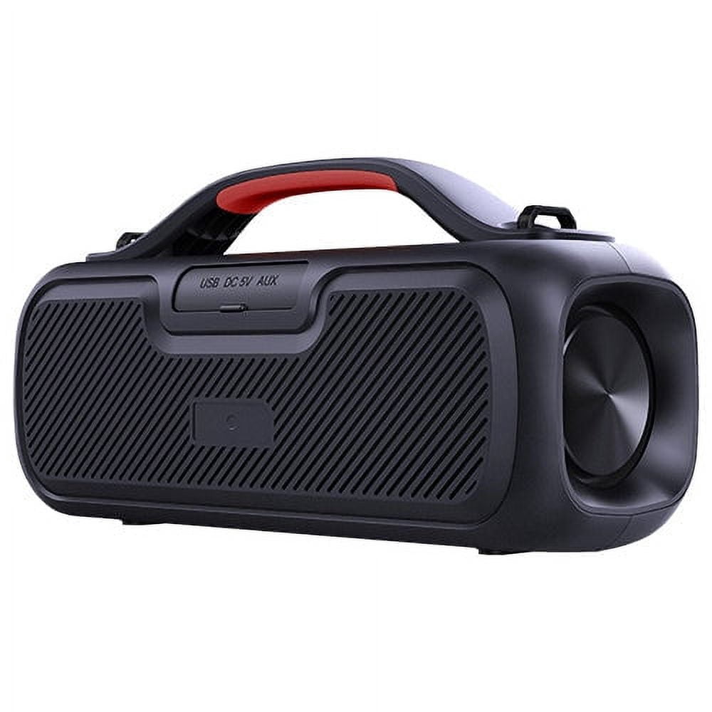 Portable Waterproof Bluetooth Speaker IQ-3535RGB with RGB Lights and Mic