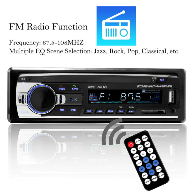 Radio coche bluetooth MP3 Sanda SD-4624