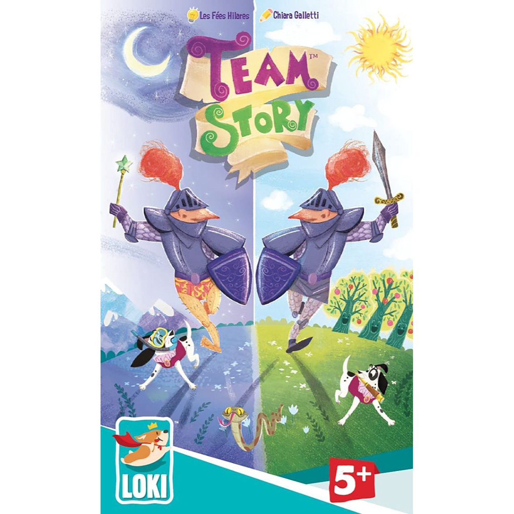 Team Story - LOKI Childrens Storytelling Game, Ages 5+, 2-7 Players, 20 Min