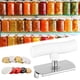 thumbnail image 4 of Bewildely Abridor de tapas de tarros, abridor de latas ajustable Manual de acero inoxidable multifuncional y resistente Organizadores de utensilios de cocina, 4 of 6