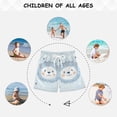thumbnail image 6 of Lions with Crowns on Heads Cute Boys' Swim Trunks Board Shorts Beach Pants Bathing Bottoms L, 6 of 8
