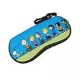 thumbnail image 3 of Estuche para gafas unisex con personajes de cómics de Peanuts, ligero, con diseño de Snoopy, Charlie Brown, Linus y Lucy, caja de almacenamiento para gafas de sol, 3 of 5