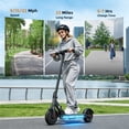 thumbnail image 4 of iSinwheel Commuter Electric Scooters for Adults, 350W Motor with Max 18 Mph 19 Miles Range Portable Folding Escooter, 8.5'' Pneumatic Tires & 7.8Ah High Capacity E-scooter Teens, 4 of 8