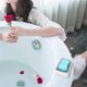 thumbnail image 4 of Ceramic Soap Dish Holder, Stainless Steel Soap Bar For Bathroom And Shower, Double Drain Soap Tray, 4 of 5