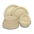 thumbnail image 2 of CSChome Party Serving Bowls Disposable Bowls Food Grade Eco-friendly Camping Dinnerware Kit, 2 of 7