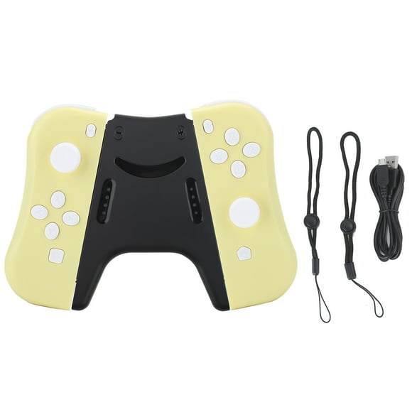 XYCCA For Joycon Game Console Wireless Bluetooth Gamepad Right Left(yellow )-082003